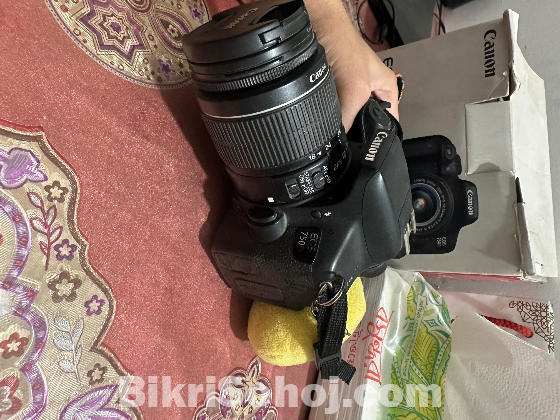 Canon 750D with 18-55 IS STM kit lense